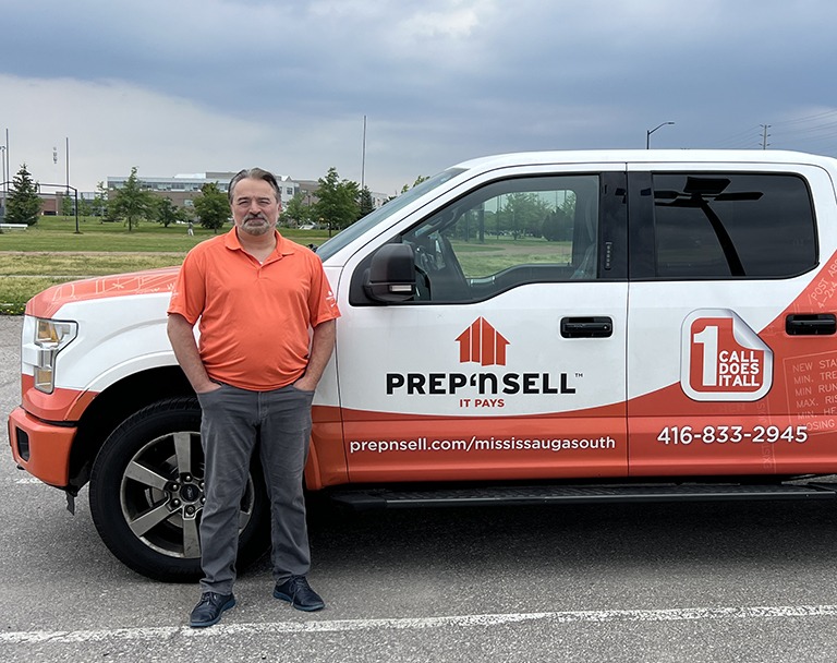Prep'n Sell Mississauga truck on the move